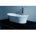 ADM Bathroom Design Glossy White Stone Resin Sink DW-183 - B017C16K62